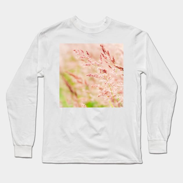 Grasses Long Sleeve T-Shirt by ansaharju